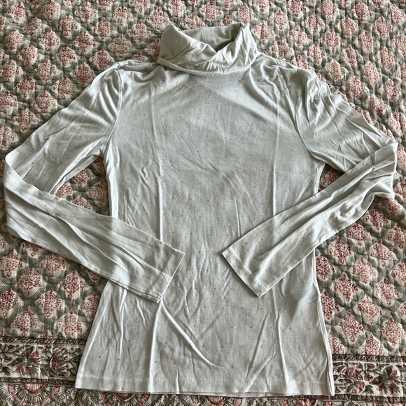 All Saints Tops - All Saints Turtle Neck with Rhinestones